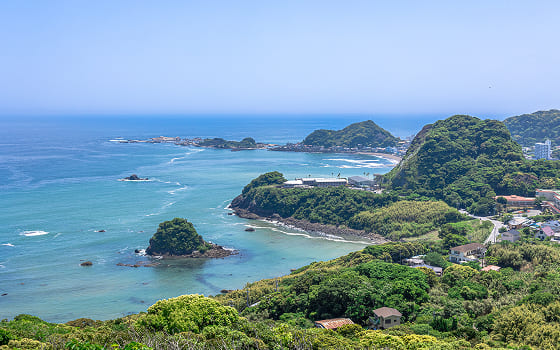 魚見塚展望台